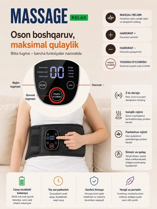 Массажные аппараты для тела — 8 различных моделей для ежедневного использования