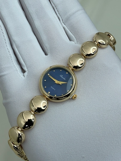 Женские премиальные часы в браслетном стиле — LWATCHS-35W0222-СИНИЙ