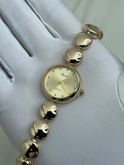 Женские премиальные часы в браслетном стиле — LWATCHS-35W0222-ЗОЛОТ