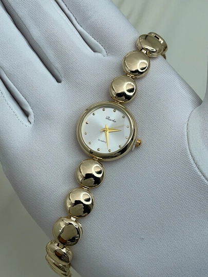 Женские премиальные часы в браслетном стиле — LWATCHS-35W0222-БЕЛЫЙ