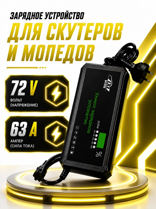 Зарядное устройство для скутера и мотороллера