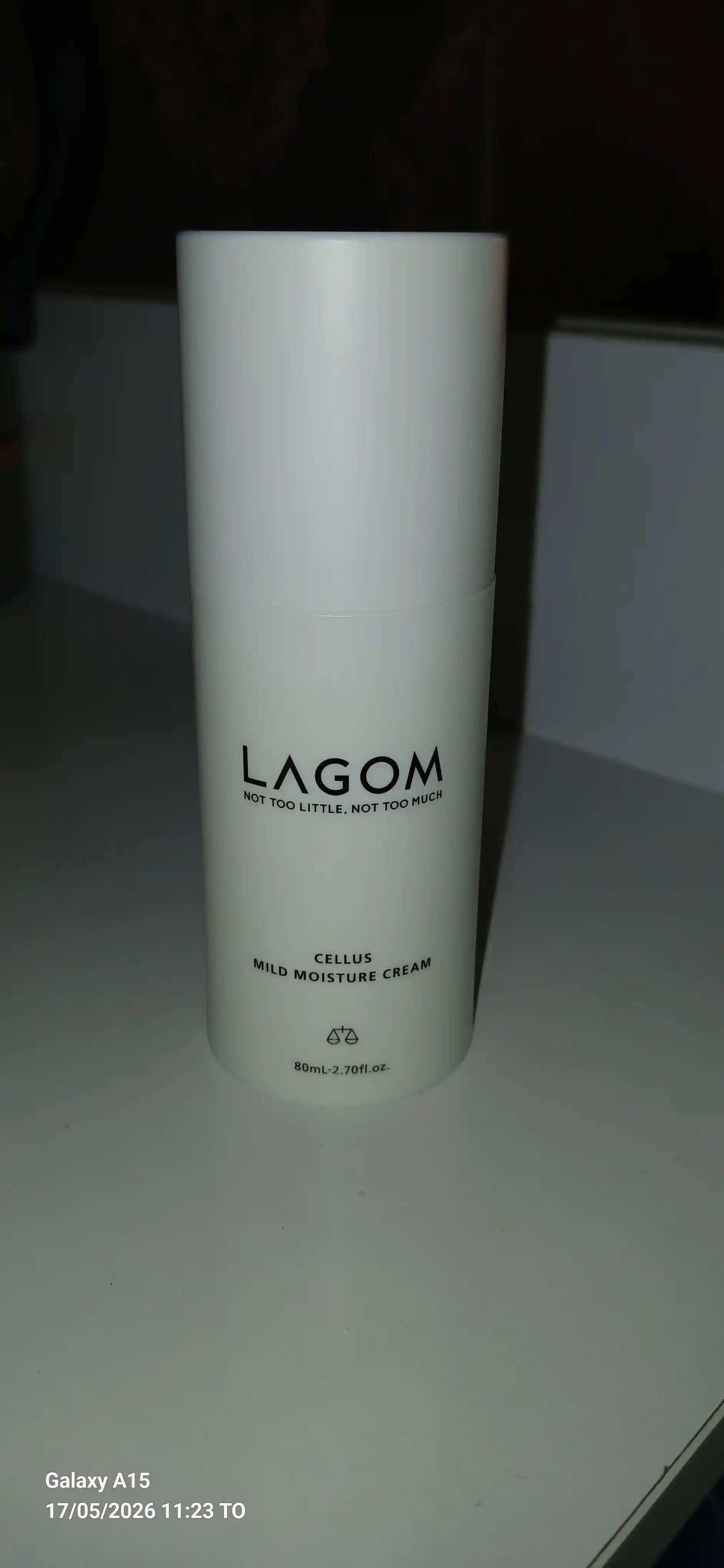 Engil karbamid namlovchi krem Lagom Cellus Mild Moisture Cream, 80 ml