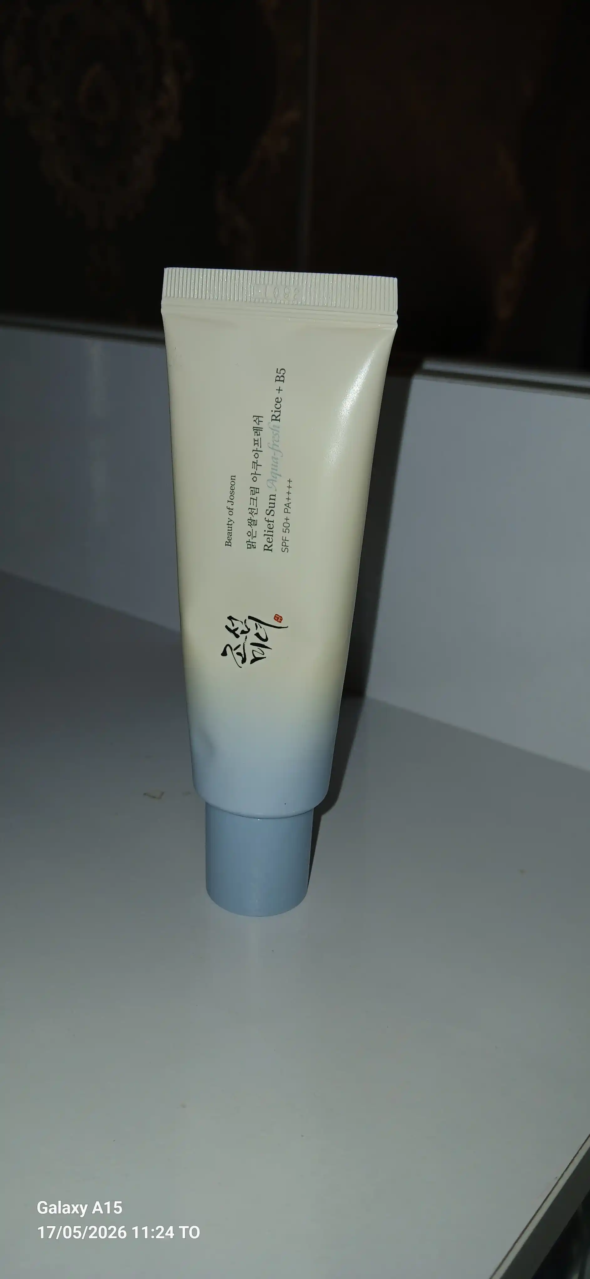 Лёгкий солнцезащитный крем с пантенолом Beauty of Joseon Relief Sun Aqua-fresh Rice+B5 SPF50+ PA++++