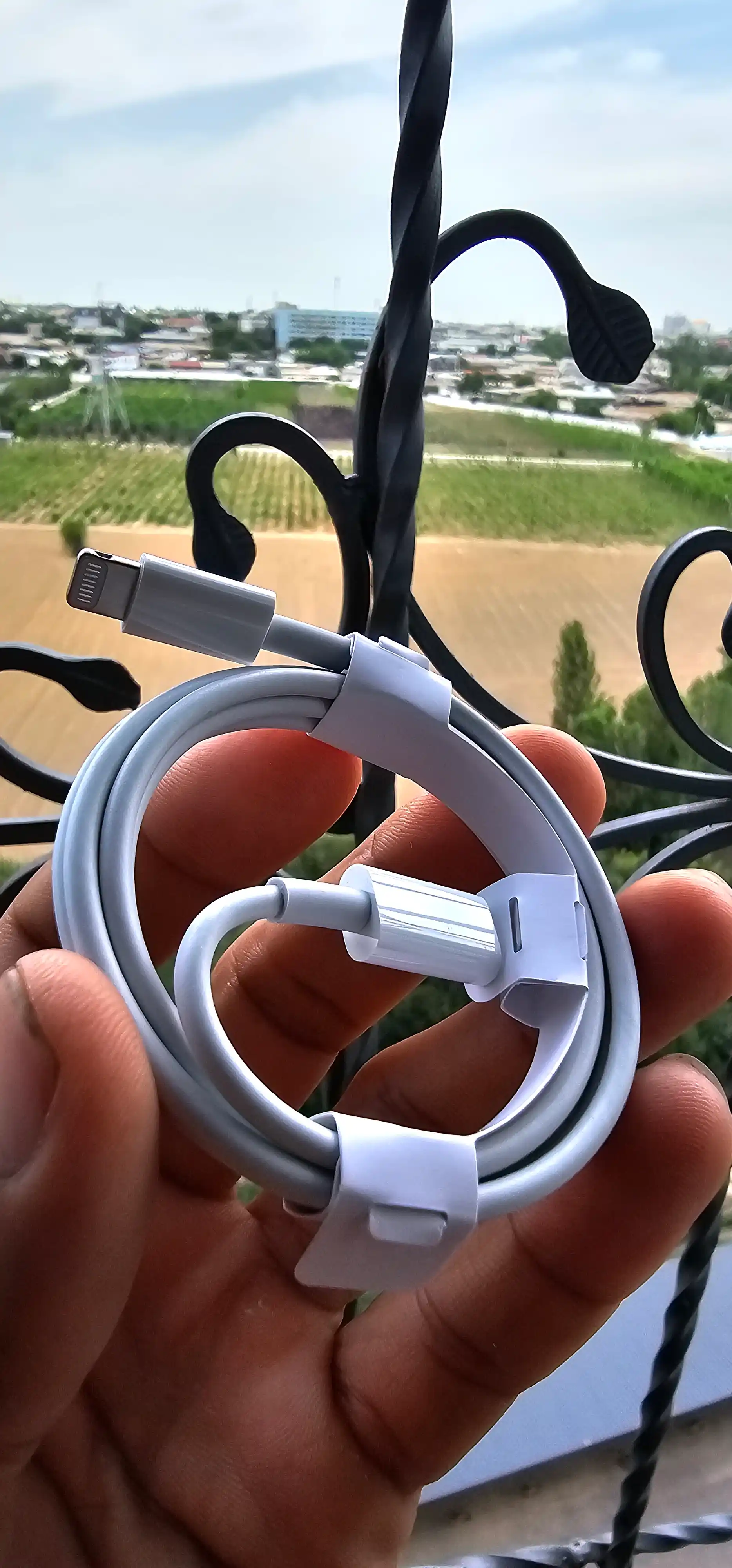 Кабель (ОРГ) Type-C — Lightning для iPhone X/ 11/ 12/ 13/ 14, 1м, быстрая зарядка