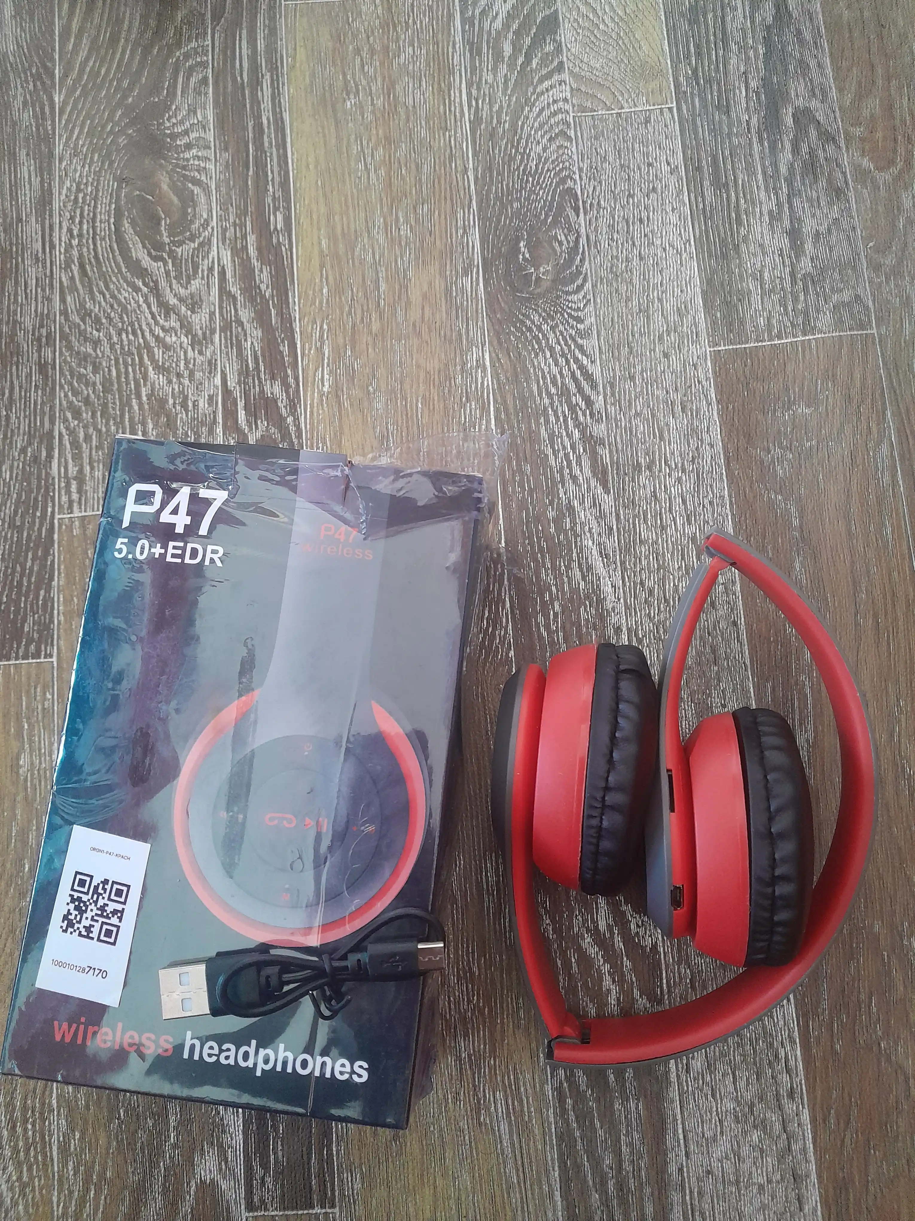 Simsiz quloqchin P47 Bluetooth simsiz quloqliklari sifatli music tinglash uchun