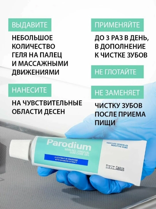 Parodium Гель для чувствительных десен, 50 мл