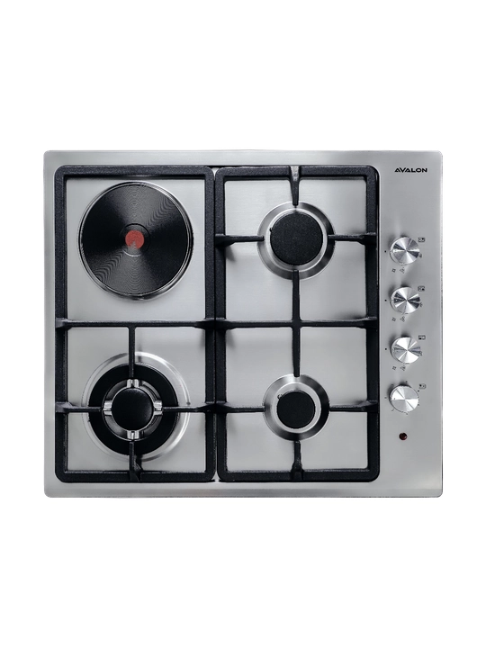 AVALON-GH 314 E elektr gaz plitasi, premium o‘rnatiladigan zamonaviy pishirish paneli - 