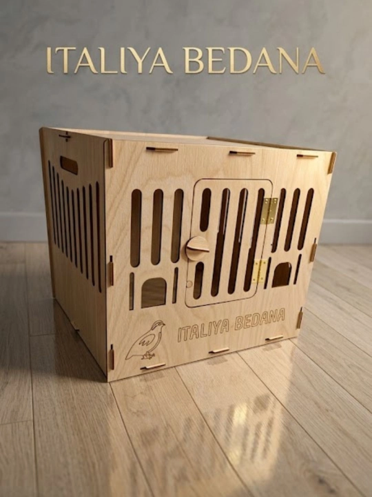 Клетка для перепелов «Италия» 35 см × 35 см × 30 см