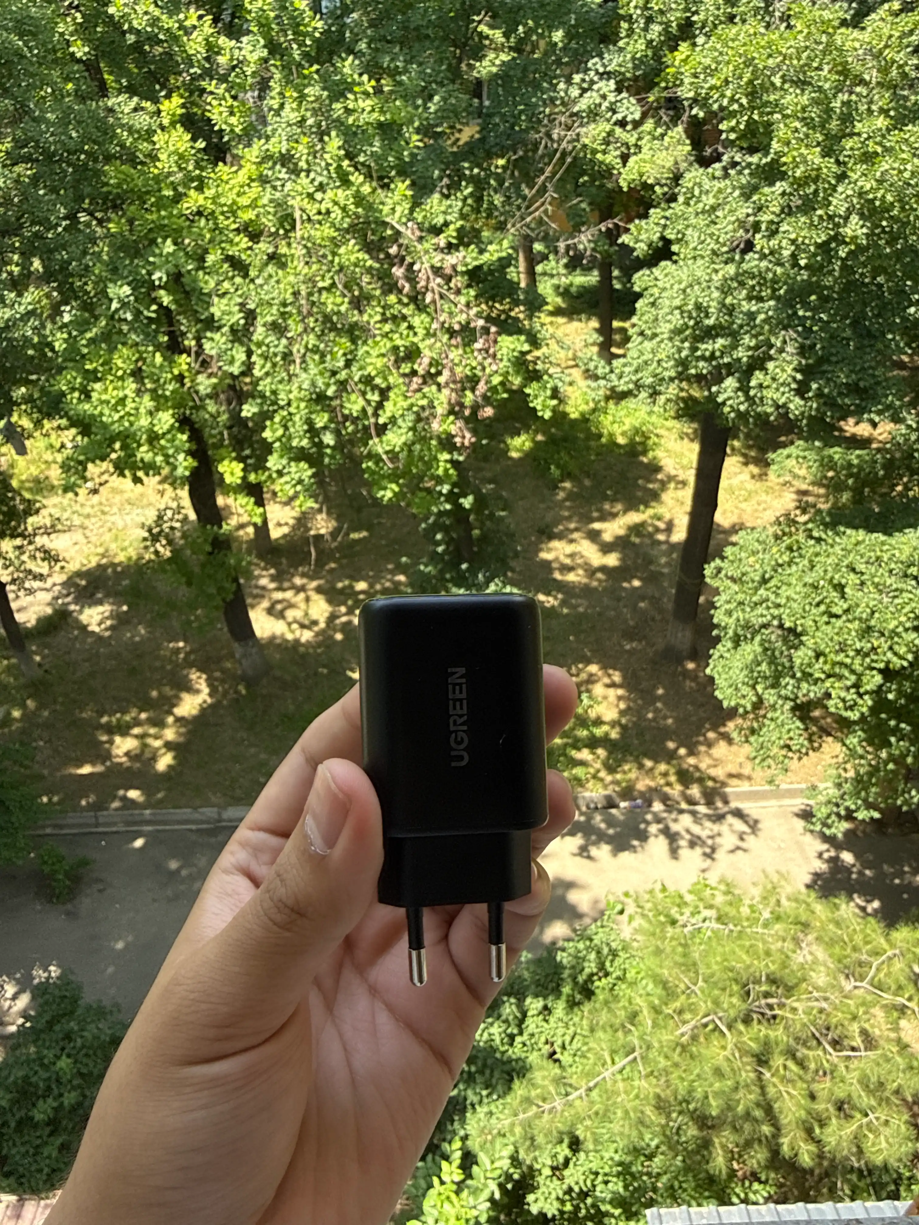 UGREEN Сетевое зарядное устройство 45Вт USB-C GaN Fast Charger Black X524 (65052)