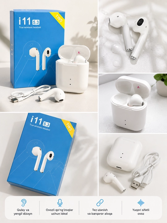 Беспроводные наушники i16 MAX V5.3 Bluetooth-наушники TWS-наушники - 