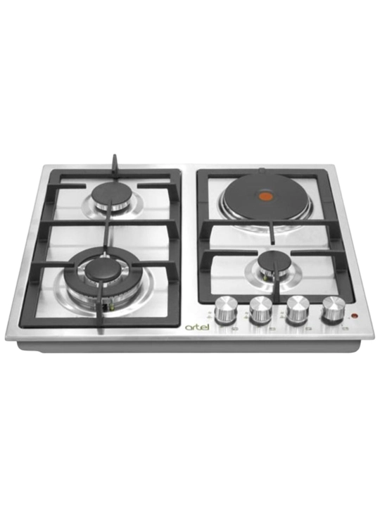 Artel ART Moderno I63-1030 INOX gaz plitasi, premium o‘rnatiladigan oshxona paneli - 