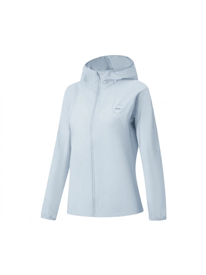 Женская спортивная ветровка, куртка для бега Li-Ning AFDW456 UPF 50+