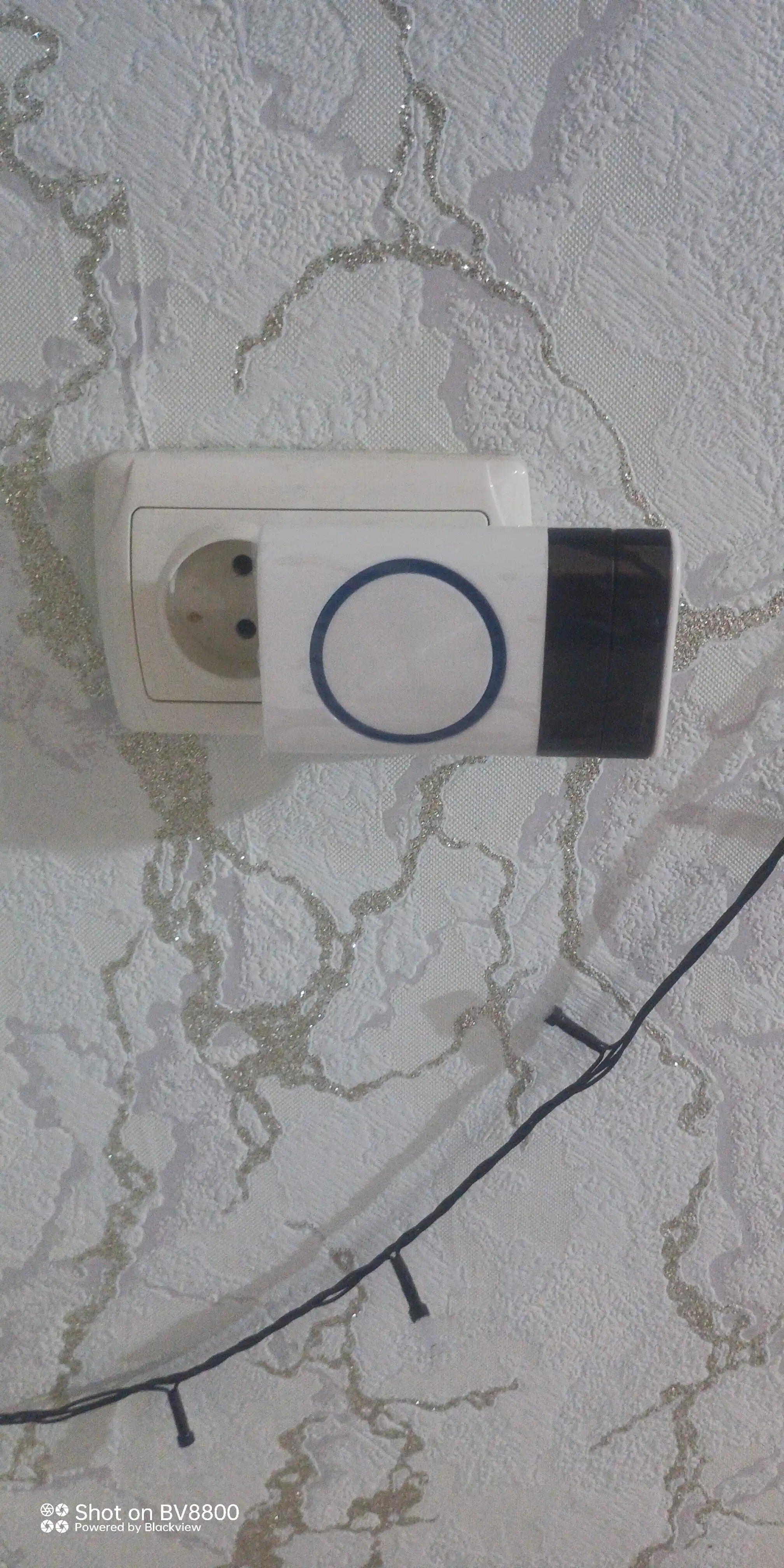 Simsiz eshik jiringlagichi, radio antenna, uy uchun bezak, kabelsiz