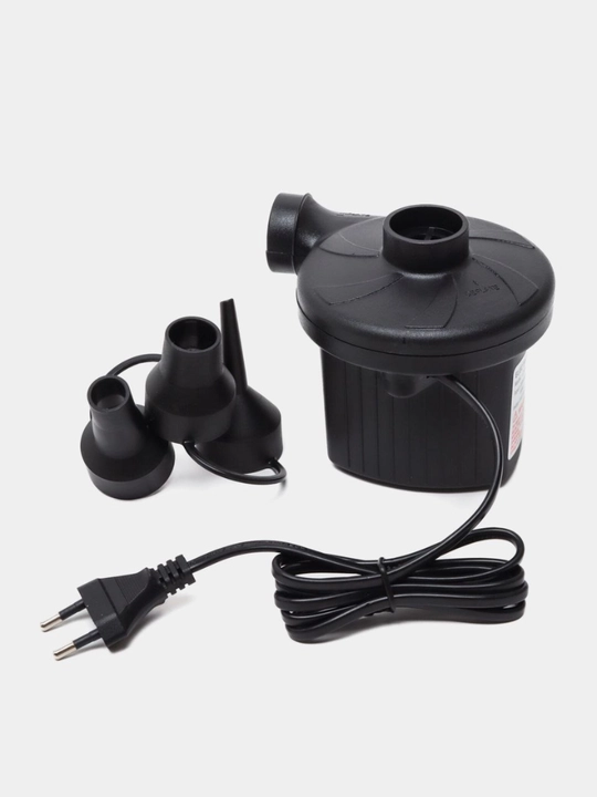 Shishiriladigan matraslar va basseynlar uchun elektron nasos, 3 ta nasadkali, Intex nasosi - 