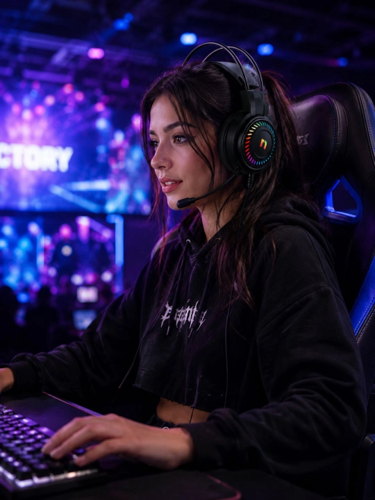 Nillmax NGN103 Gaming Quloqchin,RGB, Stereo Ovoz, Mikrofon, USB va AUX, Kompyuter uchun