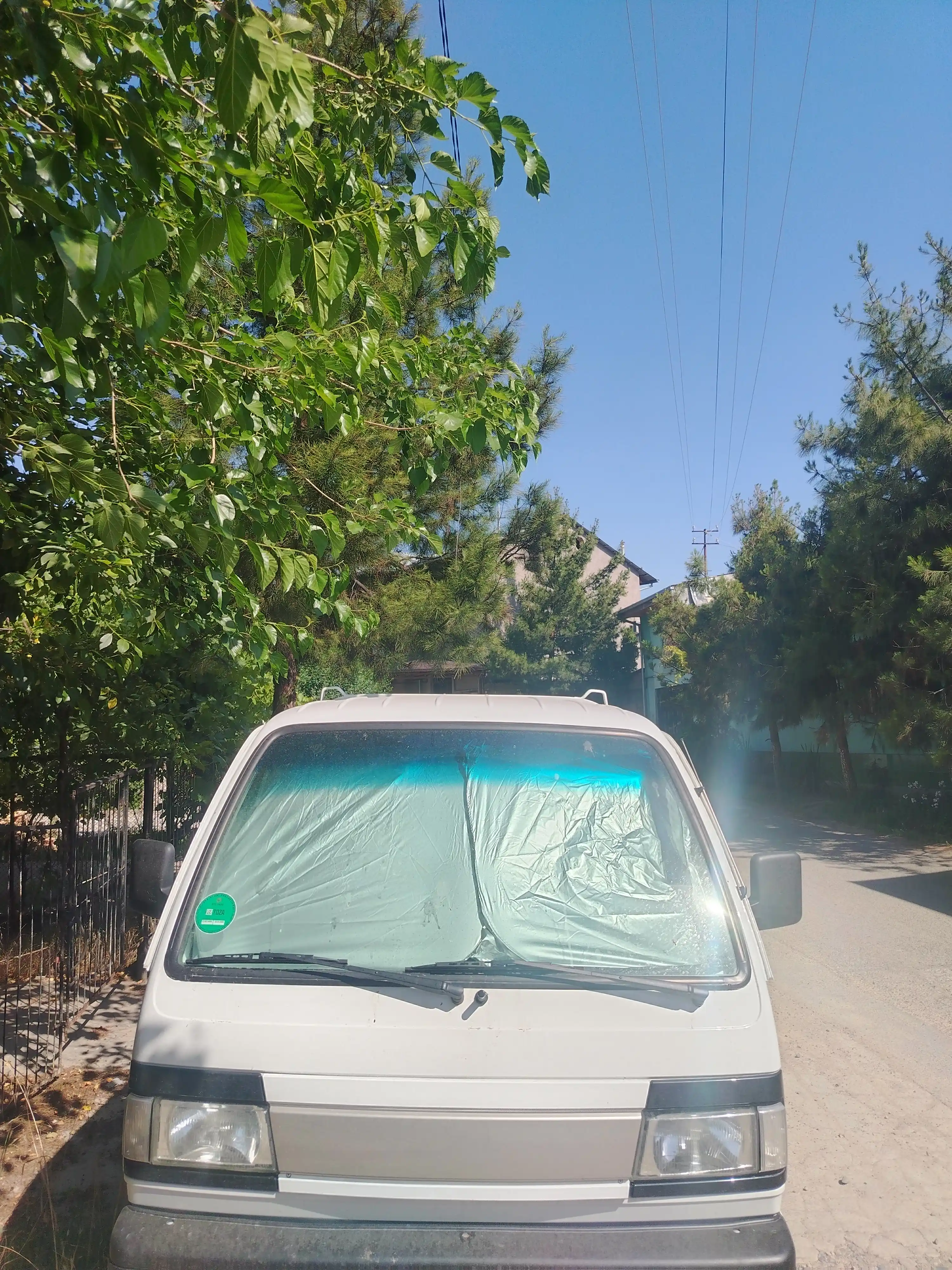 Quyoshdan himoya qiluvchi parda, 145 sm x 80 sm, qorayish: 100%, avto aksessuarlar