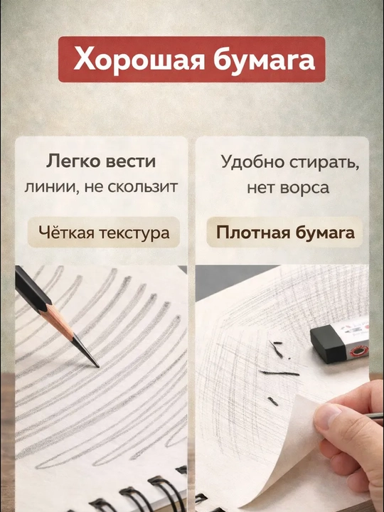 VAN GOGH Premium Sketchbook A4, 46 varoq, spiralli, eskizlar uchun, 4 xil muqova dizayni