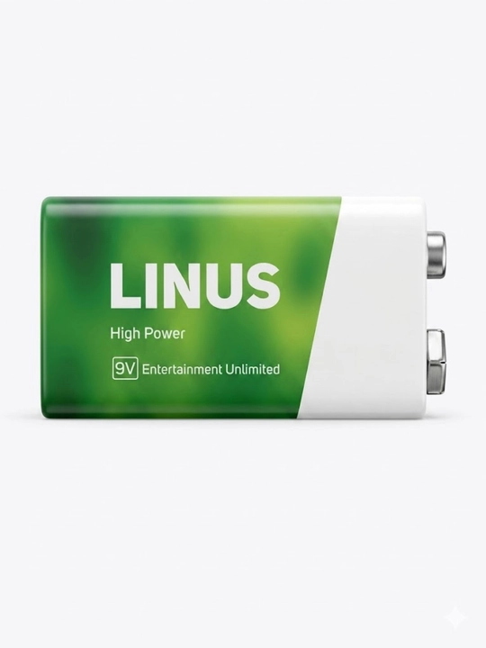 Kron batareyasi LINUS 9V High Power - 