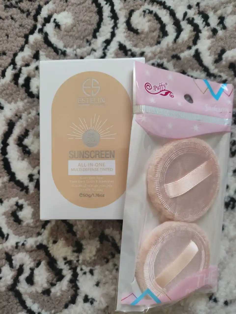 Estelin SPF 50+ PA+++ Quyoshdan saqlovchi namlantiruvchi krem, 50 ml