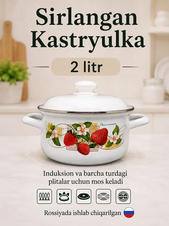 Кастрюли эмалированные с крышкой, кастрюли для кухни, кастрюли с крышкой
