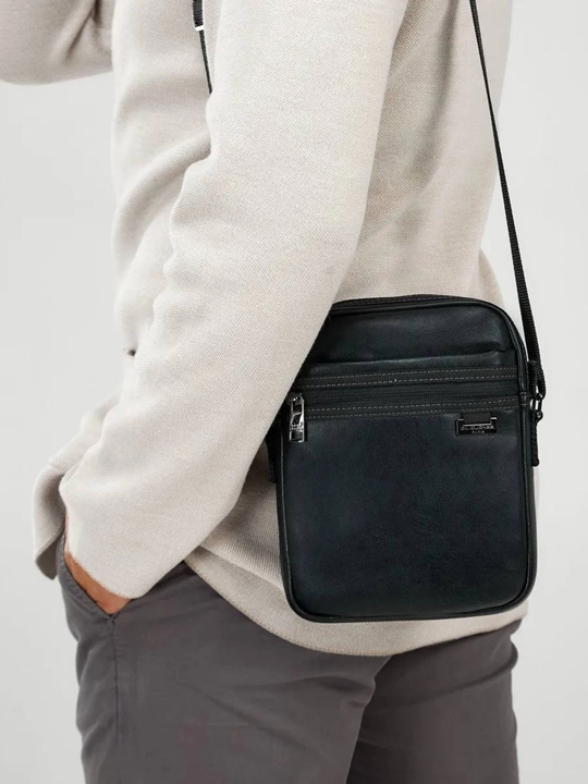 Мужская сумка David Jones, барсетка через плечо, сумка crossbody