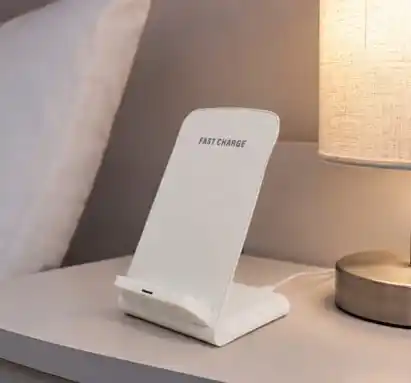 IPhone va Android uchun telefon qo‘ygichli simsiz quvvatlagich