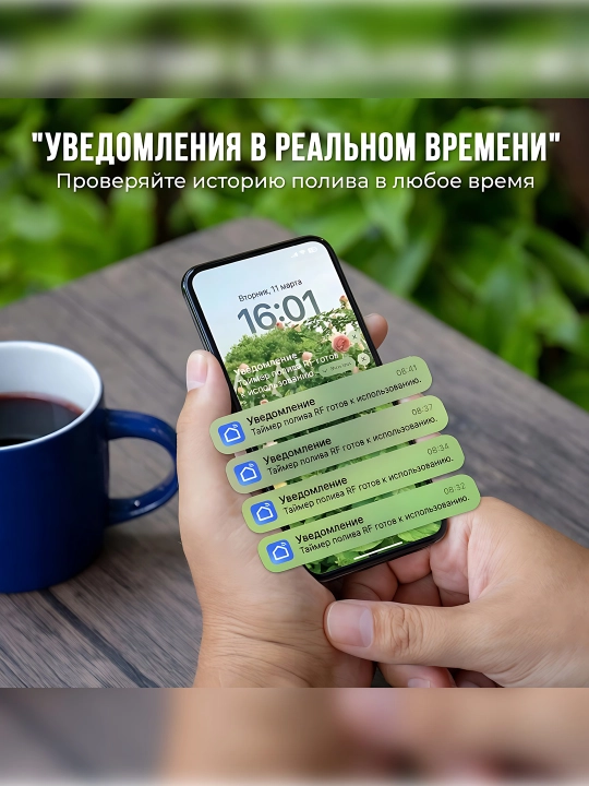 WiFi shlyuzli aqlli 3 kanalli sug'orish taymeri: mukammal maysazor va avtomatik parvarish