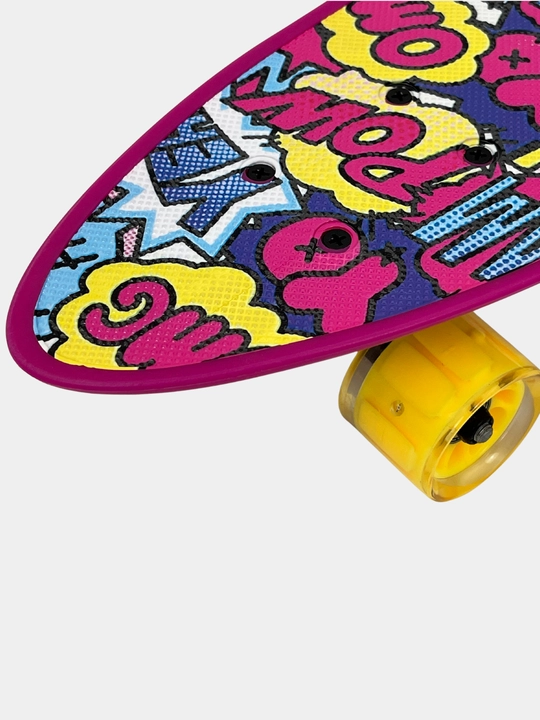 Skeytbord Penibord (Penny Board) – Yorug‘lik effektli gelliviy g‘ildiraklar