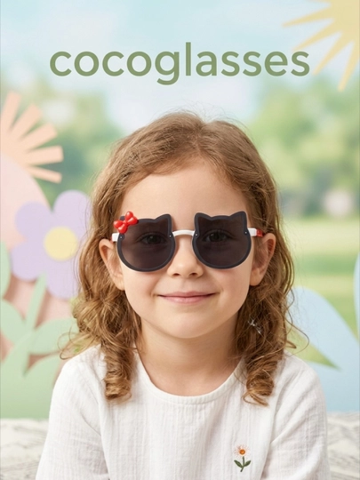Солнцезащитные очки для девочек — COCODET-2927JEN-БЕЛЫЙ