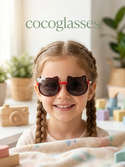Солнцезащитные очки для девочек — COCODET-2927JEN-КРАСН
