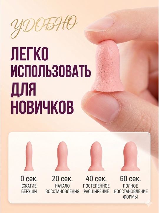 Беруши для сна, для отдыха, для путешествий, для спокойного сна без шума