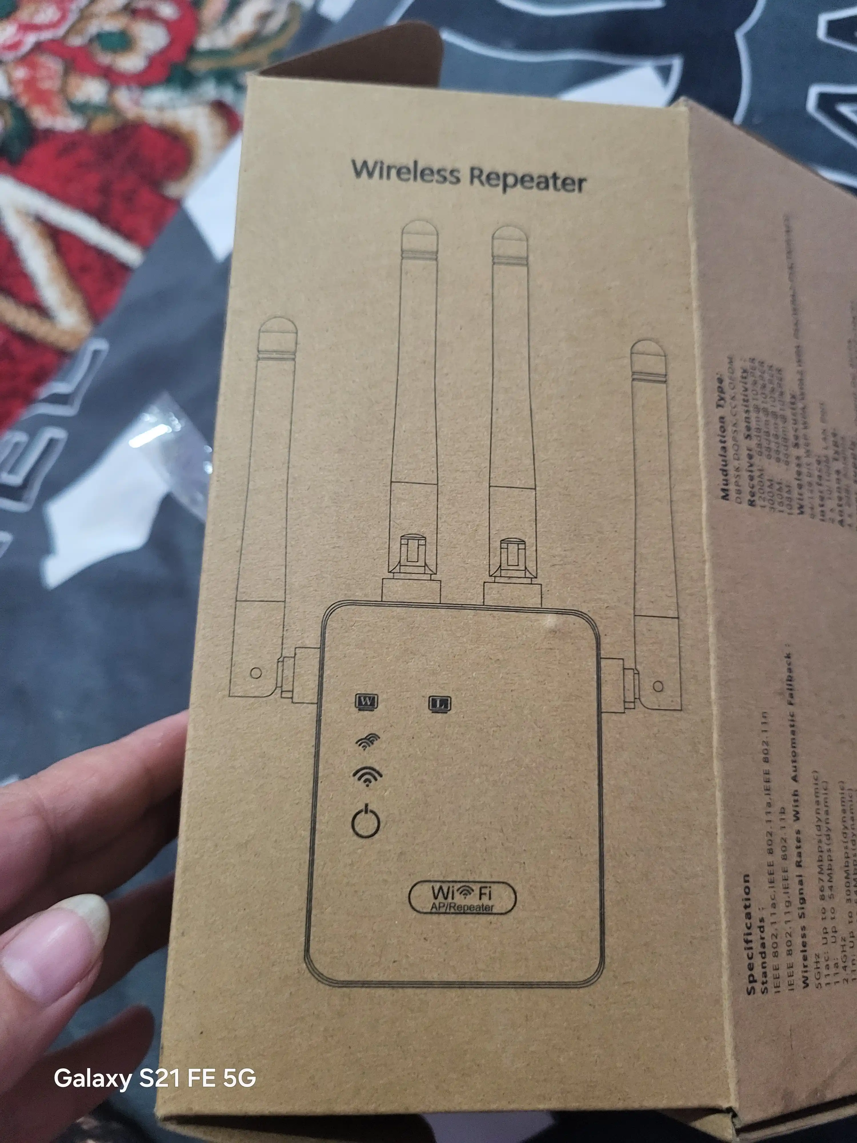 Мощный усилитель сигнала WiFi мини-роутер, репитер 3 в 1 вай фай беспроводной