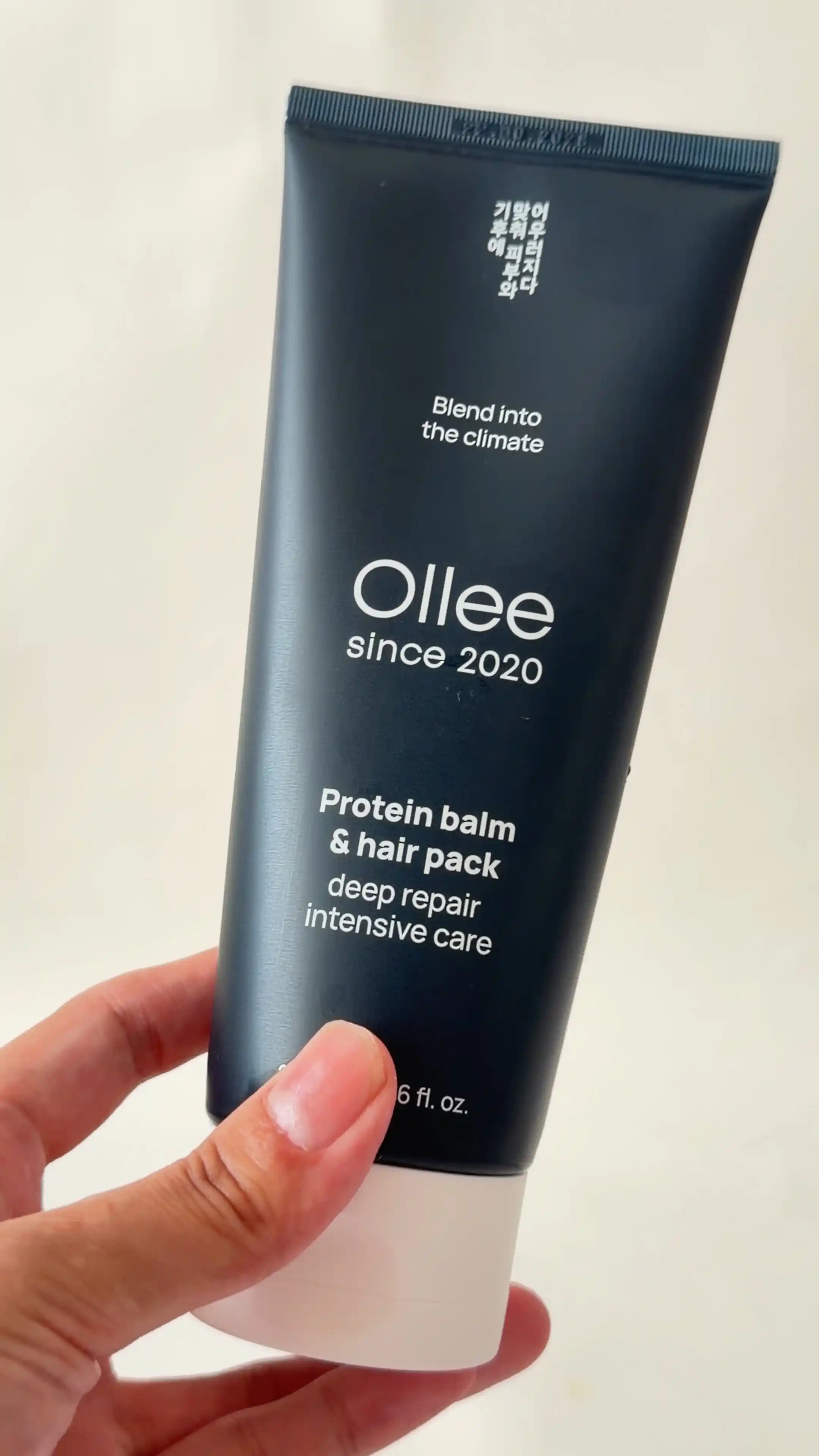 OLLEE keratinli soch balzam-niqobi, soch niqobi, Koreya, 200 ml, quruq sochlar uchun