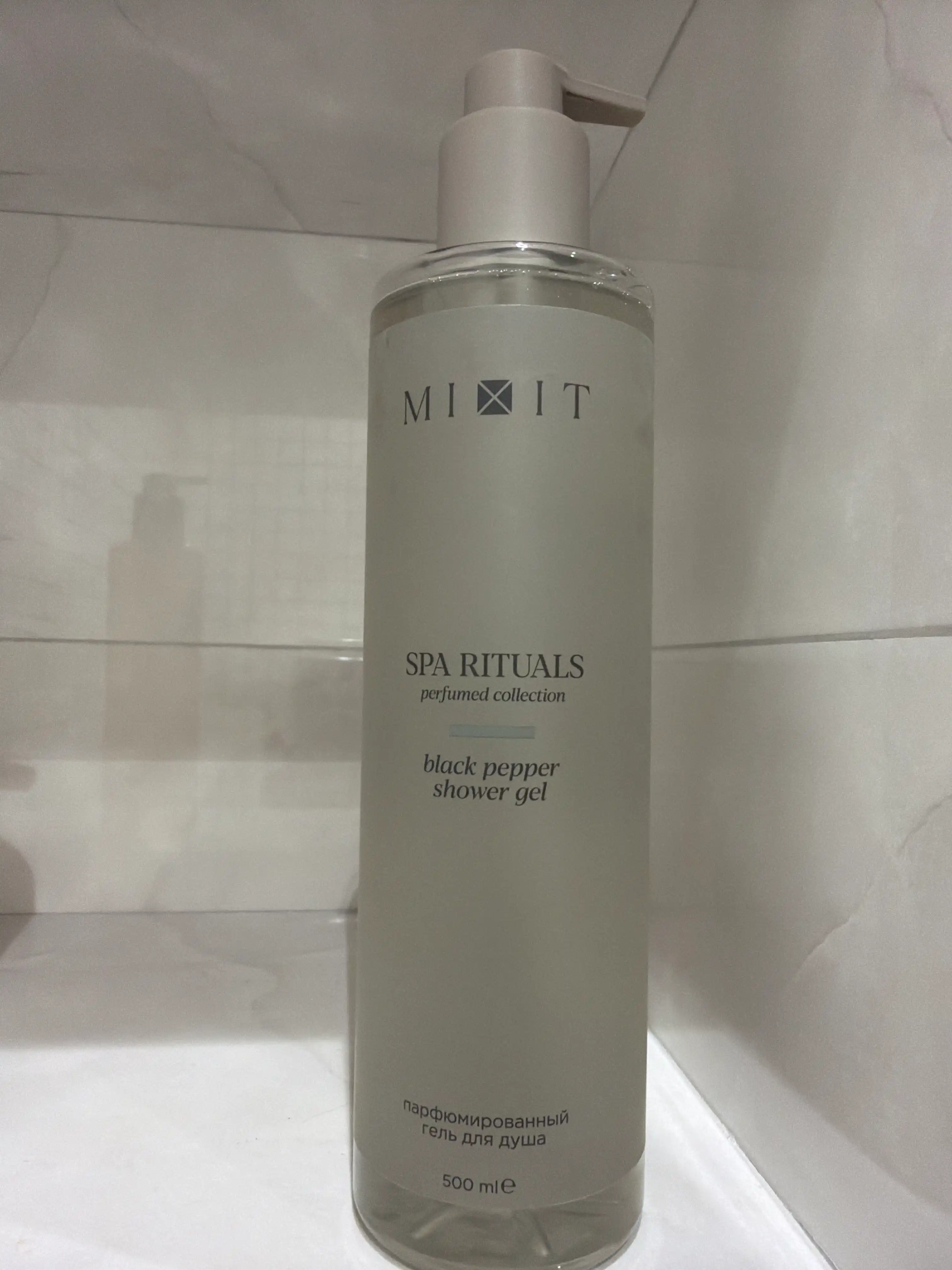 MIXIT Spa Rituals гель для душа Black Pepper аромат черного перца 500 мл
