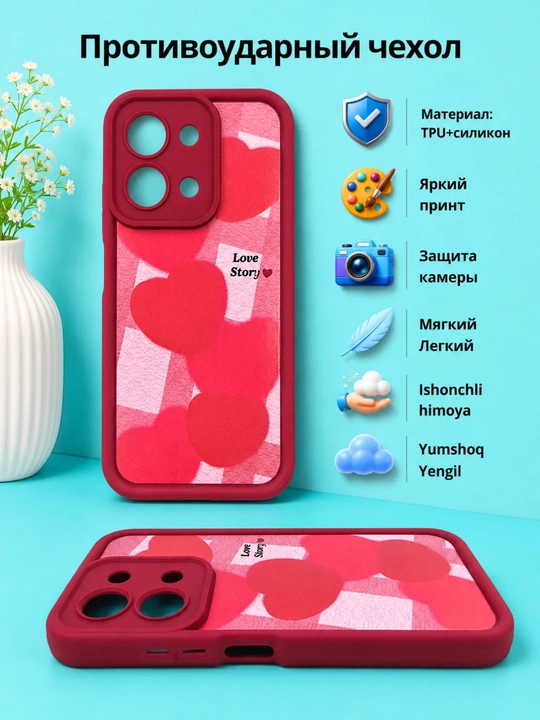 Redmi 15C smartfoni g‘ilofi
