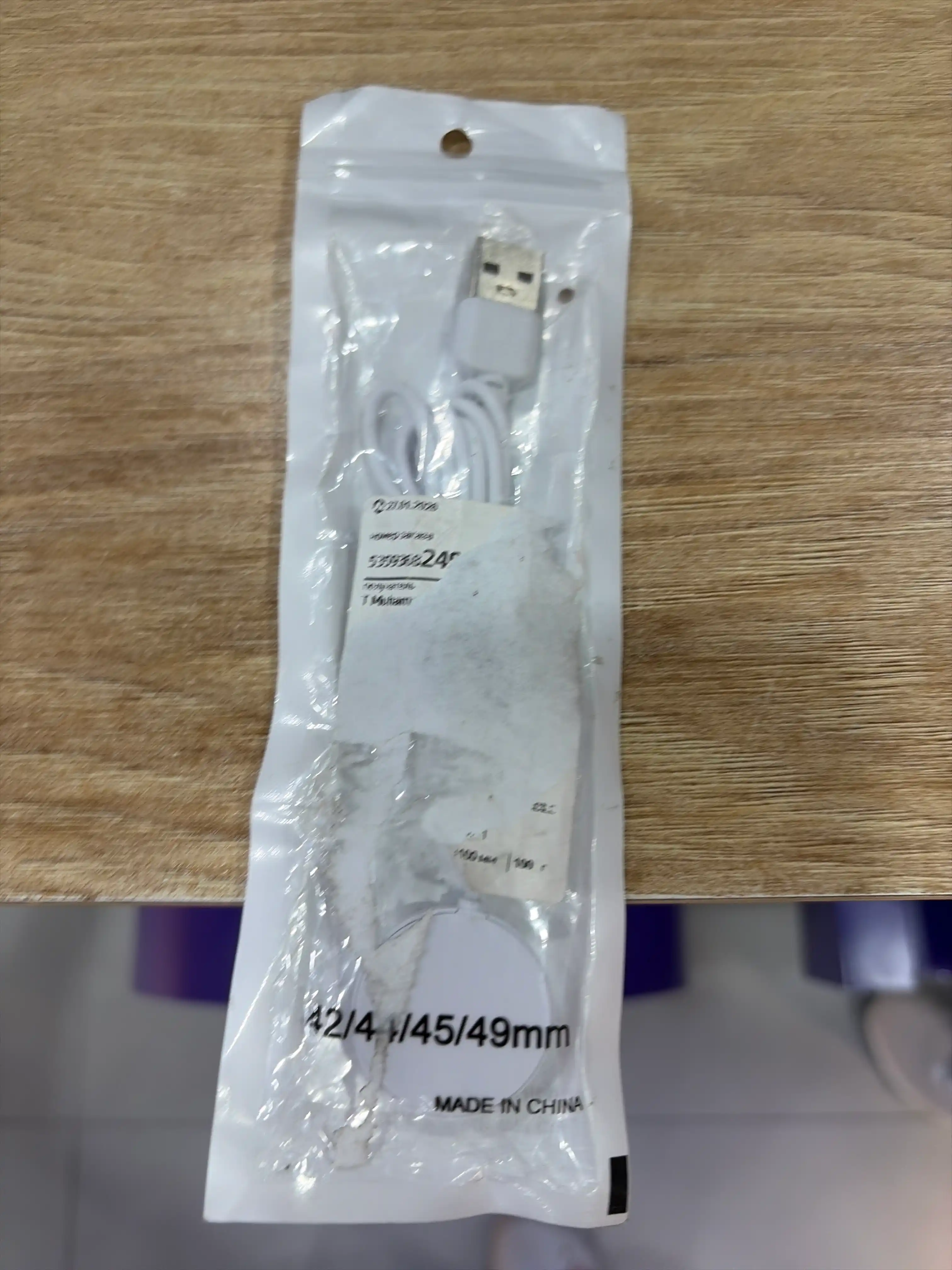 Smart soatlar simsiz zaryadlash uchun magnit USB kabeli