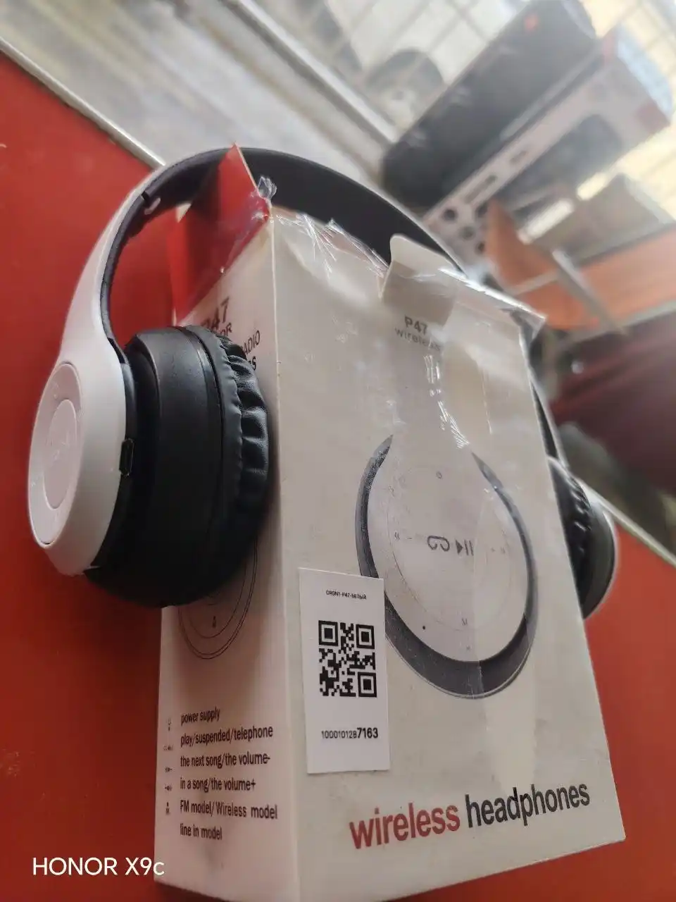 Simsiz quloqchin P47 Bluetooth simsiz quloqliklari sifatli music tinglash uchun