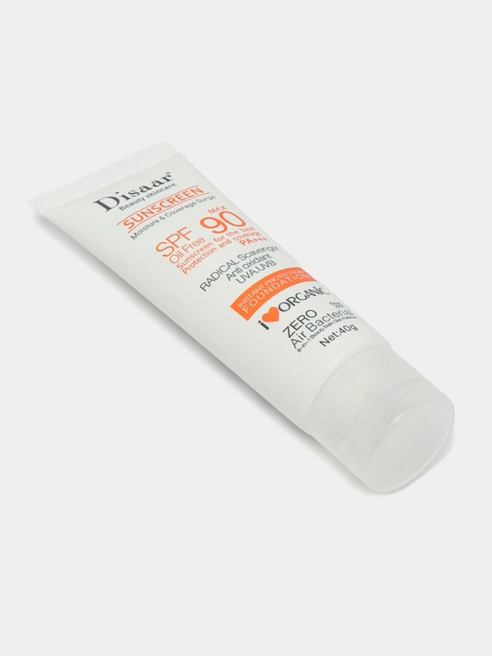 Quyoshdan himoya qiluvchi va namlovchi kremi Disaar, SPF 90+, 40 g