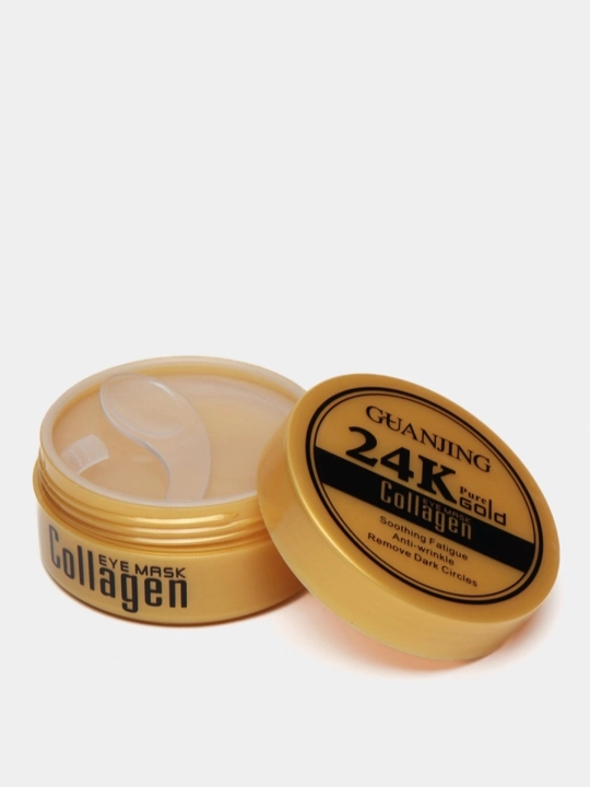 Collagen Патчи для глаз, против отеков и мешков, с коллагеном, косметика для глаз, 60 шт
