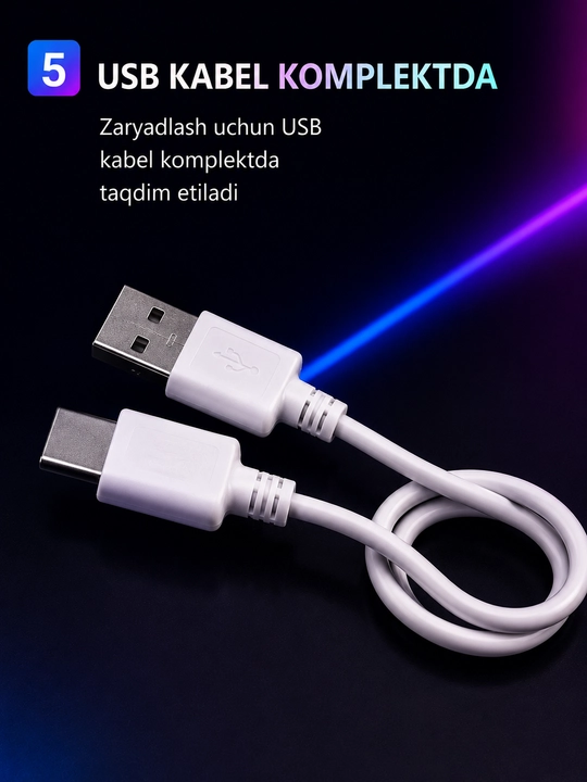 RGB Bluetooth колонка с беспроводной зарядкой и ночной подсветкой