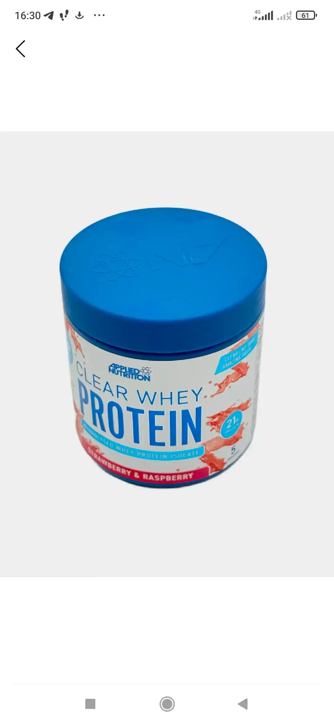Protein Applied Nutrition Clear Whey Protein, 125 g