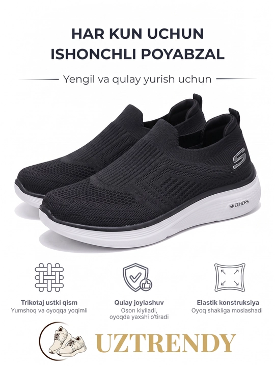 Ayollar va Qizlar uchun krossovkalar, sliponlar, slipon, sport uchun krossovkalar
