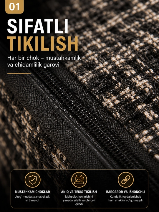 Katta hajmli premium kosmetichka, suvga chidamli organayzer sumka