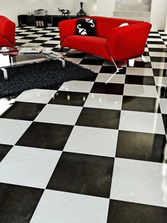 Kengligi 2 metr bo‘lgan, mustahkam va uzoq muddat xizmat qiladigan Lenonium Chess Design pol qoplamasi