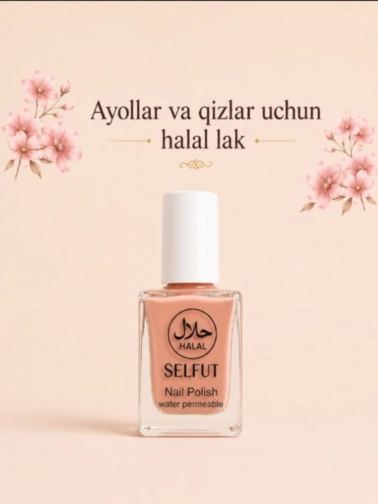 Ayollar va qizlar uchun halol lak - 