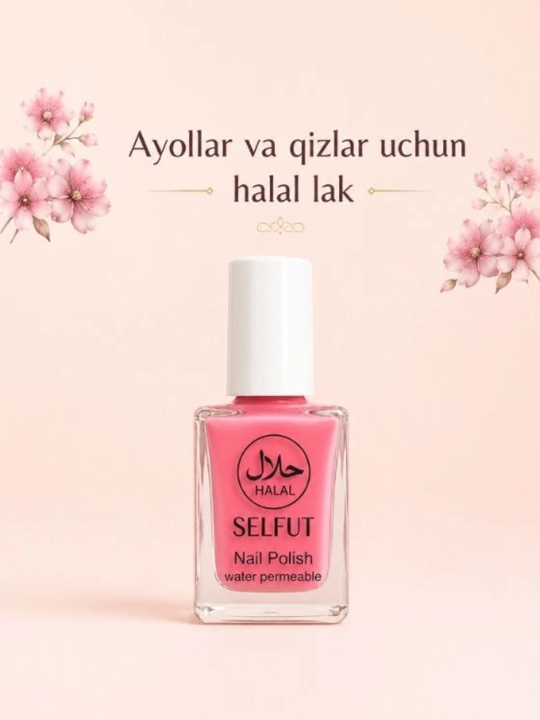 Ayollar va qizlar uchun halol lak - 