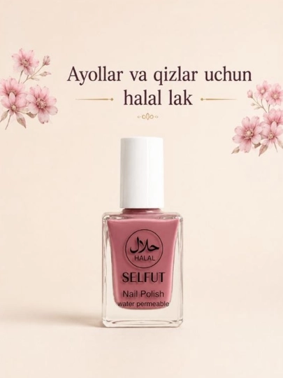 Ayollar va qizlar uchun halol lak - 