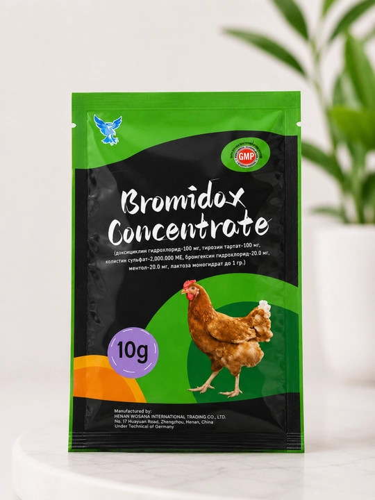 Bromidox Concentrate для сельскохозяйственной птицы, 10 г