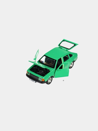 Машинка игрушка Москвич АЗЛК Технопарк металлическая инерция 1:43 открываются двери