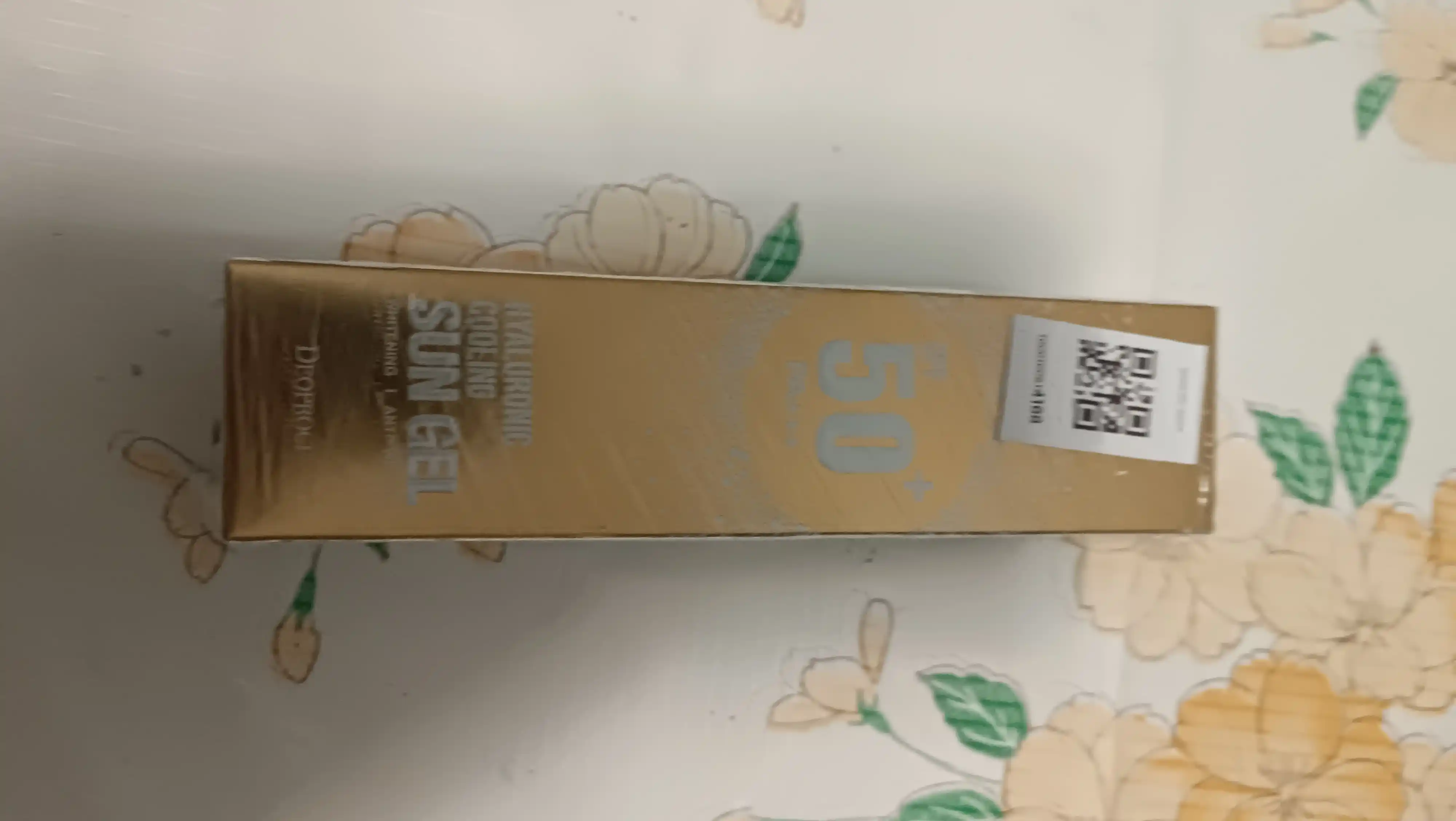 SPF krem, quyoshdan himoya qiluvchi Deoproce Hyaluronic Cooling Sun Gel SPF 50+